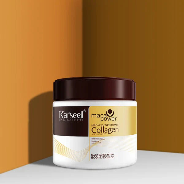 Karseell Nourishing Collagen Hair Treatment Mask for Dry & Damaged Hair - 500ml - ShopNookk